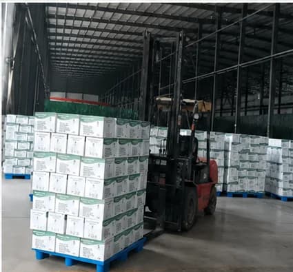 Finished goods warehouse